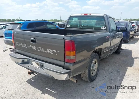 2002 Chevrolet Silverado 1500 из США, поврежденный, VIN 1GCEC14W22Z212172